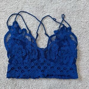 Free People Adella Crochet Lace Bralette